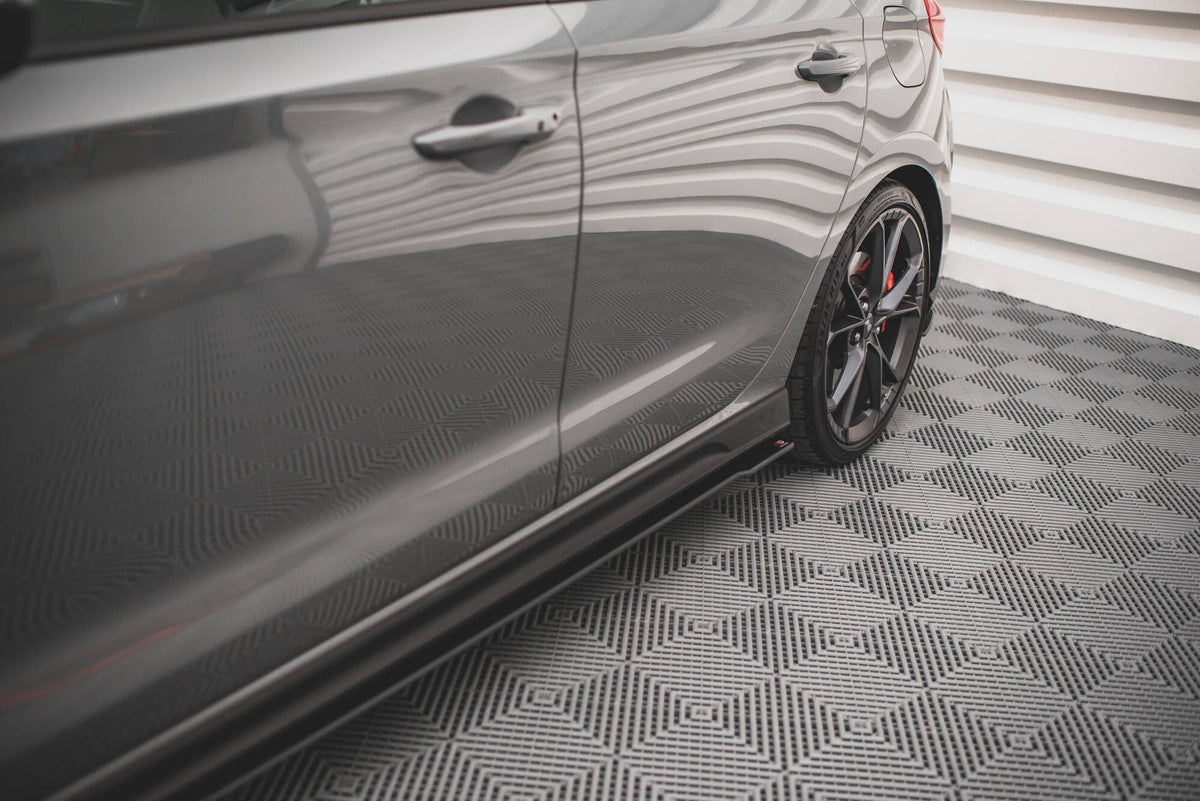 Street Pro Street+ Seitenschweller Leisten V.2 passend für Hyundai I30 N / N-Line Hatchback / Fastback Mk3 / Mk3 Facelift – Ansicht 7