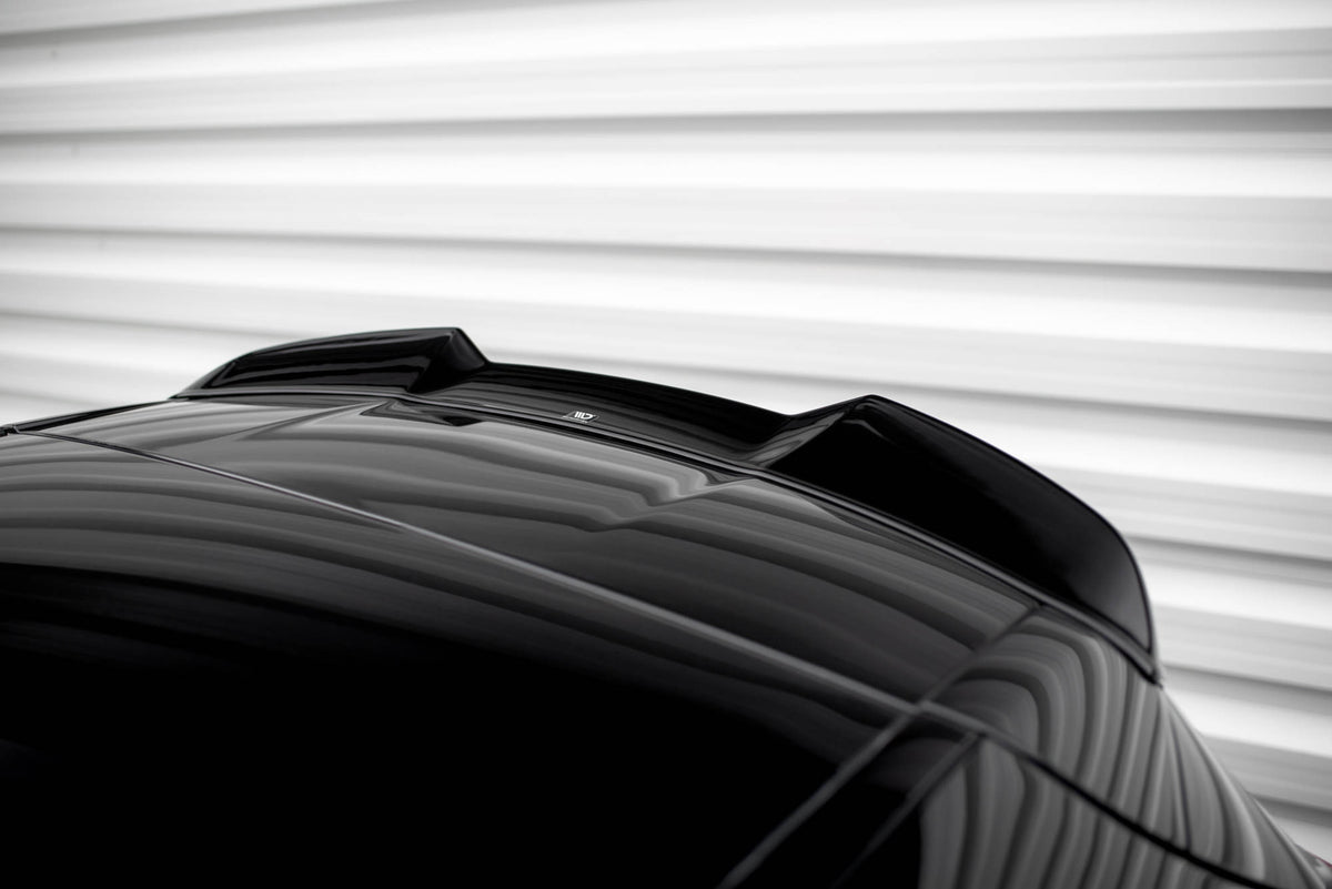 Heckspoiler Lippe 3D Mercedes-Benz A AMG-Line W176 Facelift schwarz Hochglanz – Ansicht 5