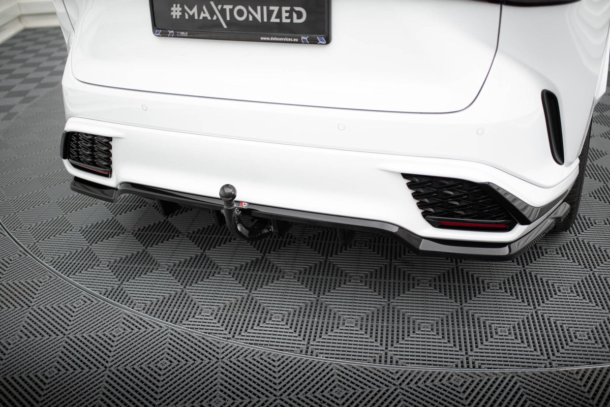 Street+ Mittlerer Diffusor RACE passend für Lexus RX F-Sport Mk5 schwarz Hochglanz – Ansicht 7