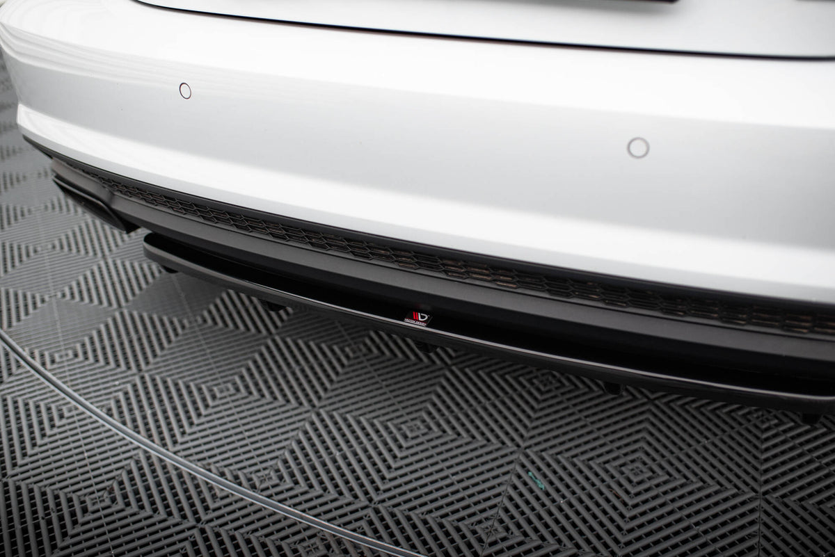 Heckansatz im DTM LOOK Audi A7 S-Line C7 Facelift schwarz Hochglanz – Ansicht 3
