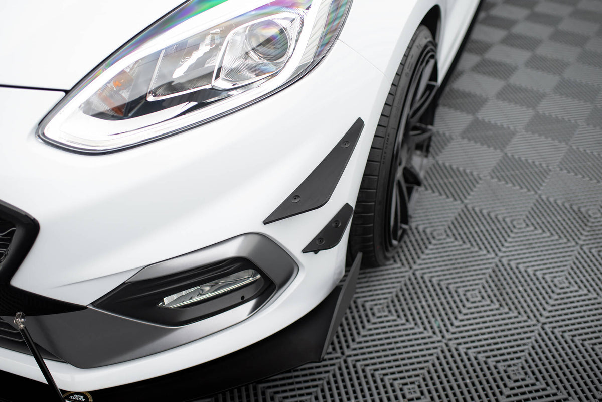Stoßstangen Flaps Wings vorne Canards passend für Ford Fiesta Mk8 ST/ ST-Line – Ansicht 1