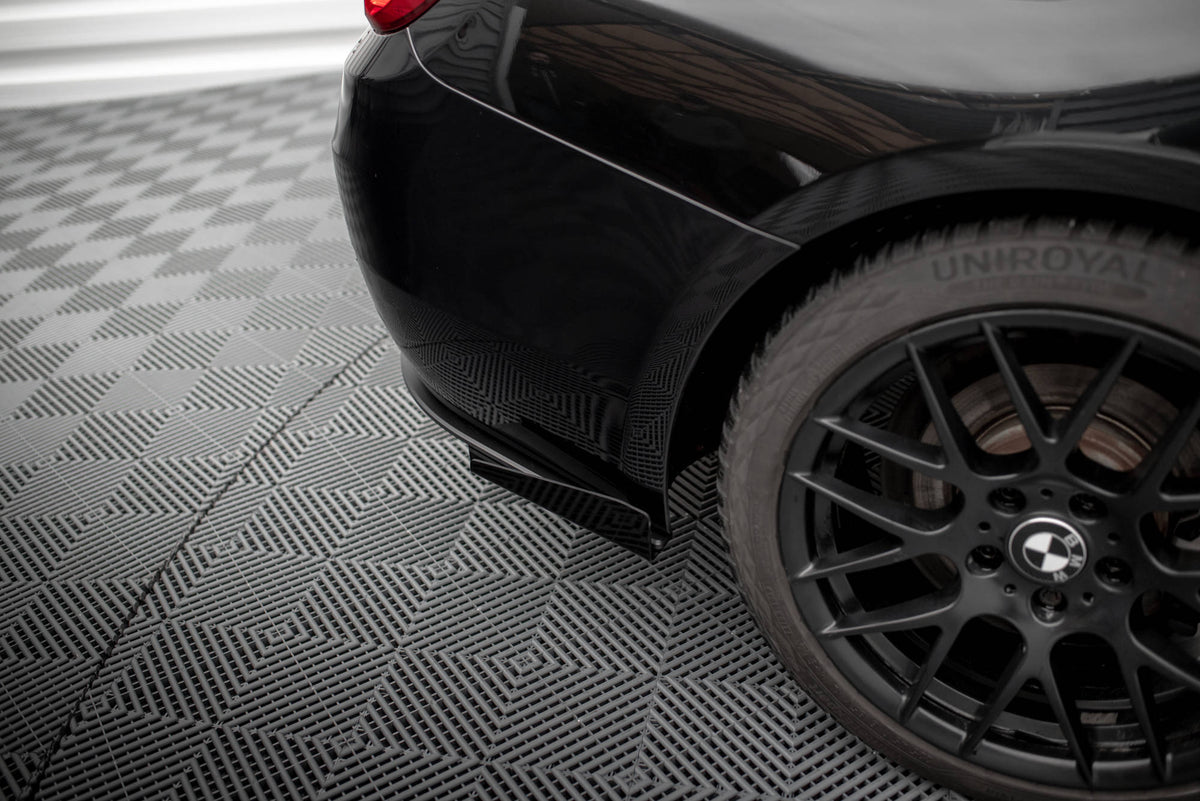 Hintere Seiten Flaps passend für BMW 4er Gran Coupe F36 schwarz Hochglanz – Ansicht 3