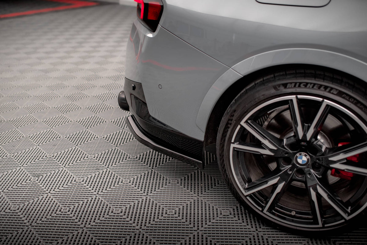 Heck Ansatz Flaps Diffusor V.2 passend für BMW 2 Coupe M240i G42 schwarz Hochglanz – Ansicht 3