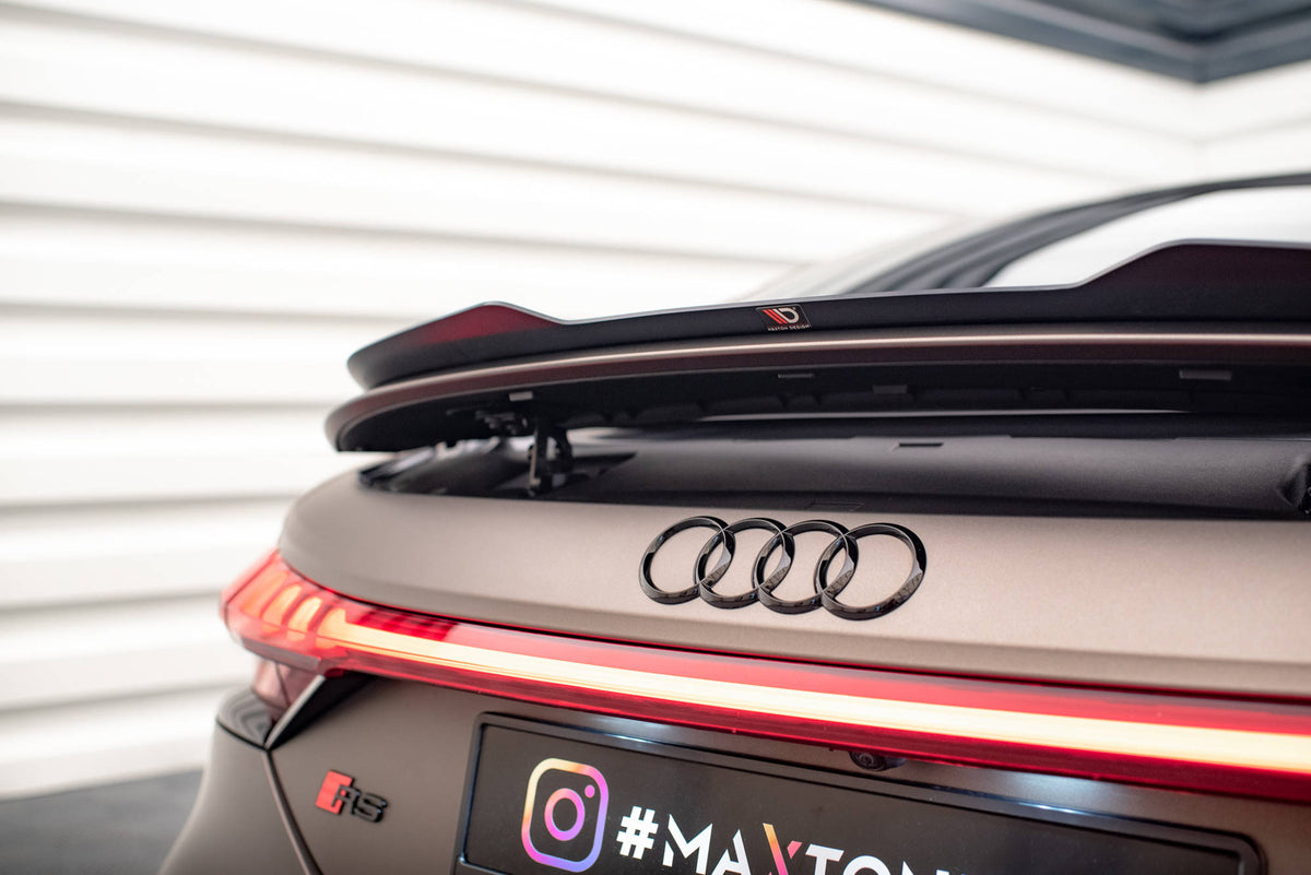 Heckspoiler Lippe Audi e-Tron GT / RS GT RS Mk1 schwarz Hochglanz – Ansicht 3