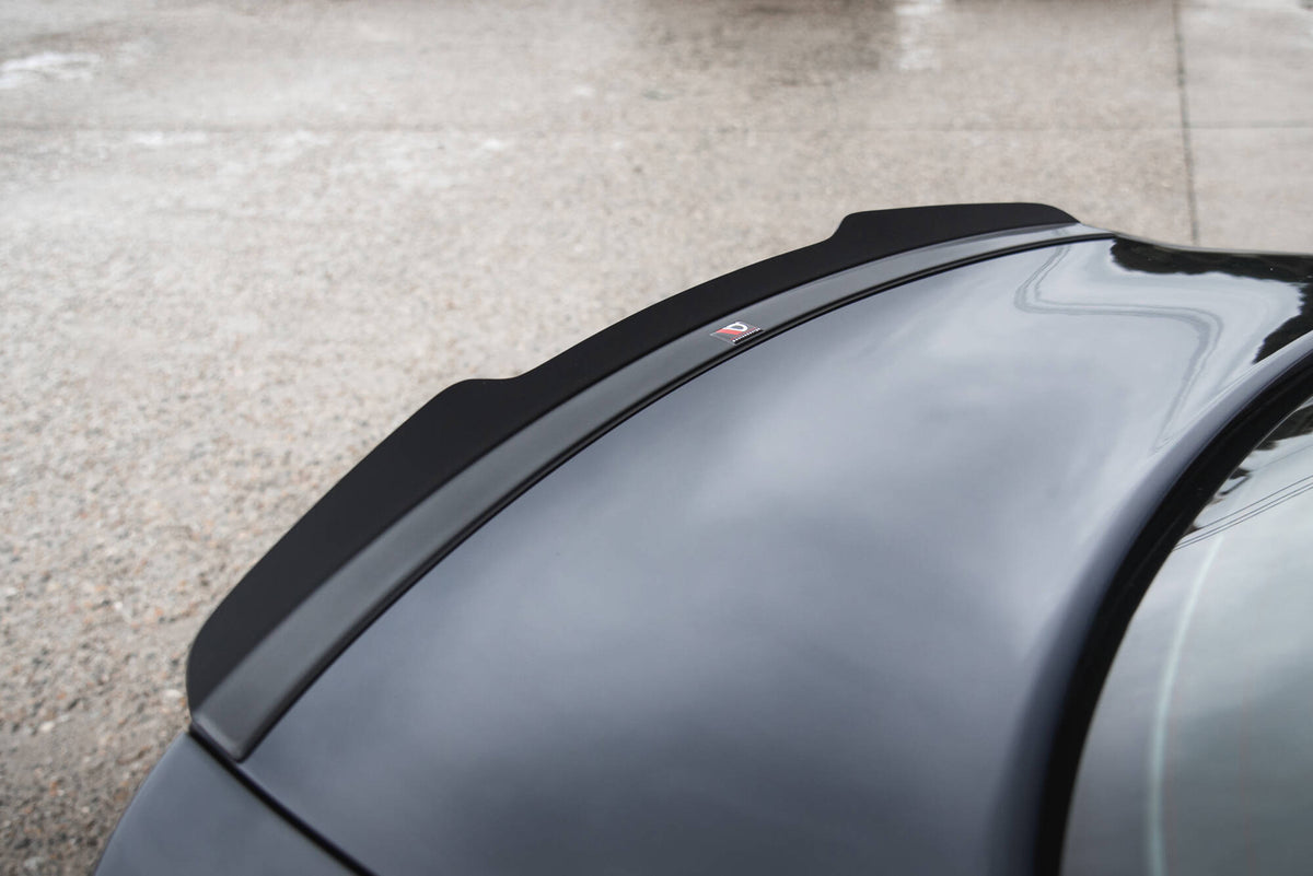 Heckspoiler Lippe Audi RS4 Limousine B7 schwarz Hochglanz – Ansicht 3