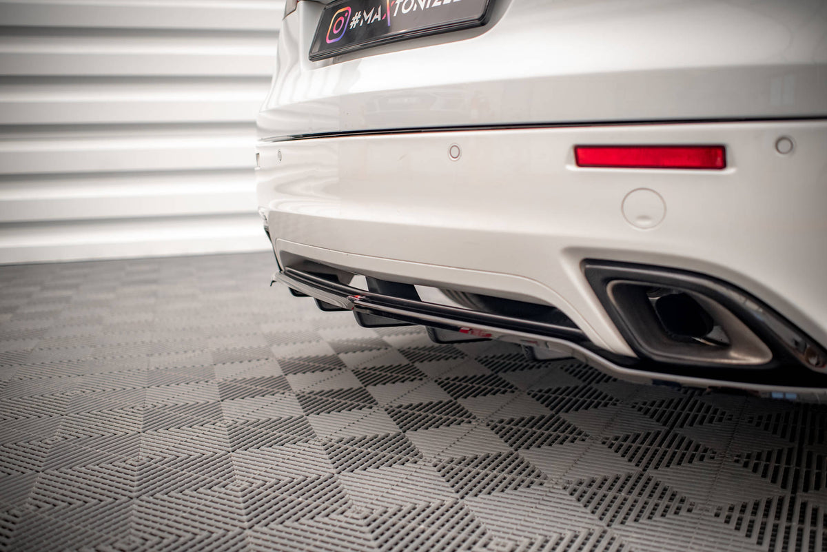 Street+ Mittlerer Diffusor RACE passend für Opel Insignia OPC Mk1 schwarz Hochglanz – Ansicht 1