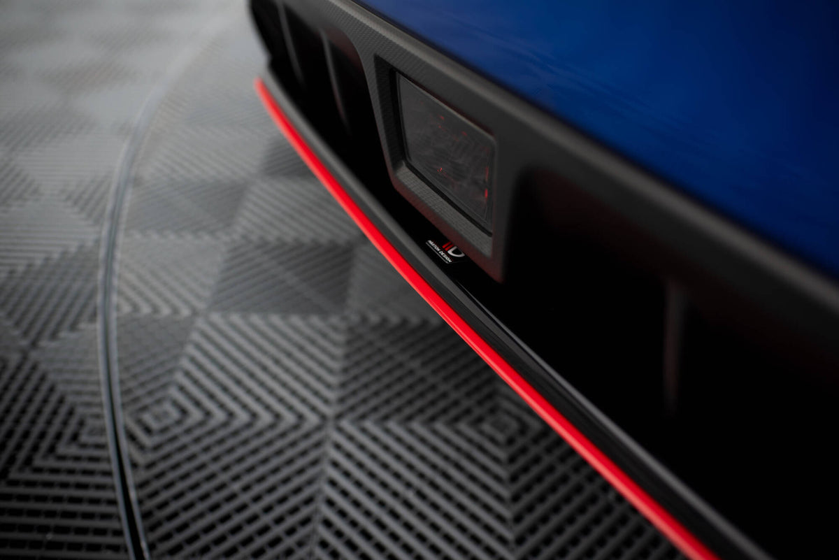 Heckansatz V.2 SUBARU WRX STI schwarz Hochglanz – Ansicht 5