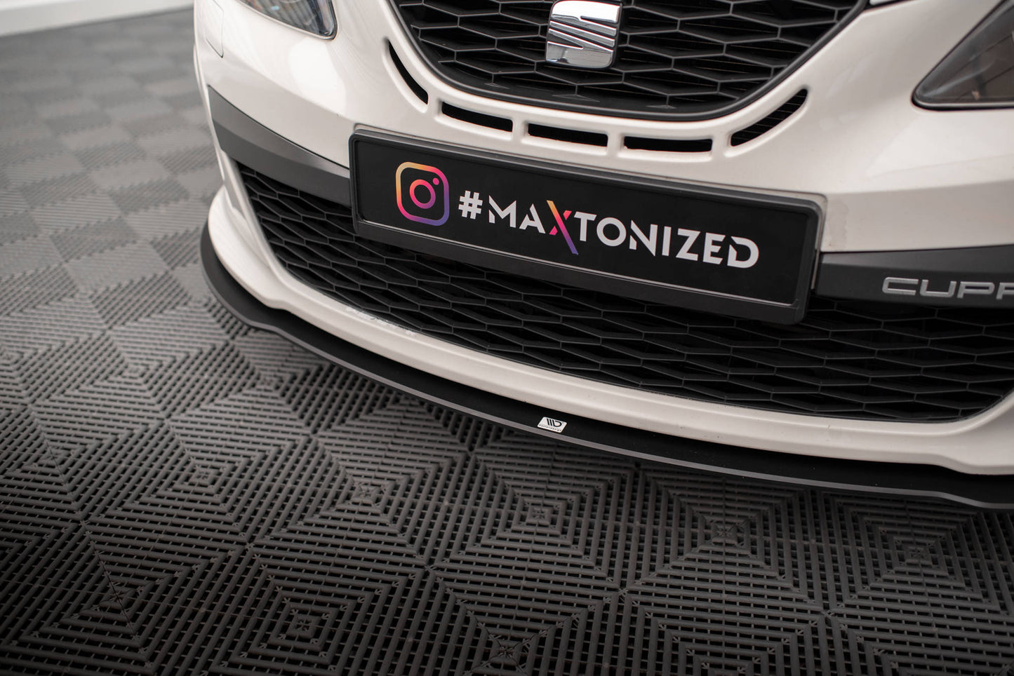 Street Pro Street+ Spoilerlippe Front Ansatz passend für Seat Ibiza Sport Coupe Mk4 – Ansicht 4