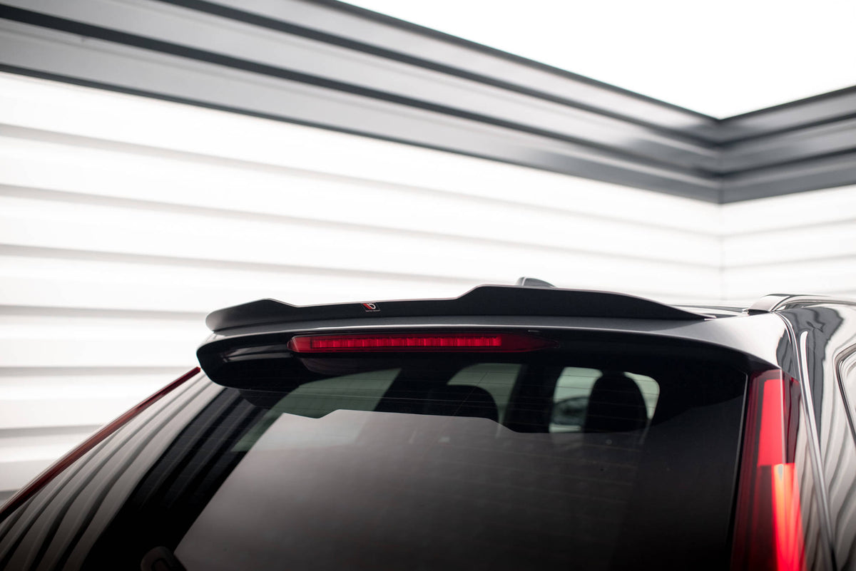 Heckspoiler Lippe Volvo V90 R-Design Mk2 schwarz Hochglanz – Ansicht 1