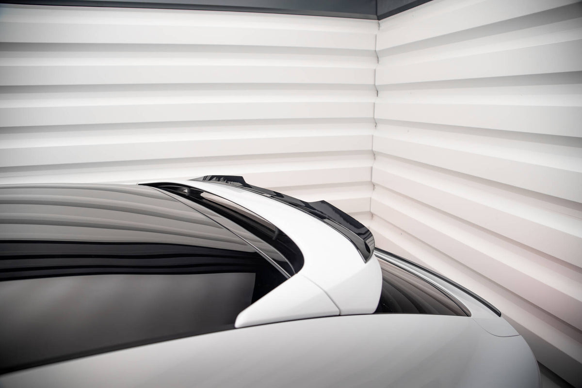 Heckspoiler Lippe Porsche Cayenne Coupe Mk3 schwarz Hochglanz – Ansicht 4