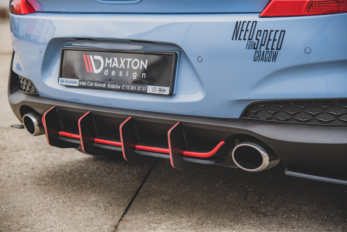 Robuste Racing Heckschürze V.2 passend für Hyundai I30 N Mk3 Hatchback – Ansicht 6
