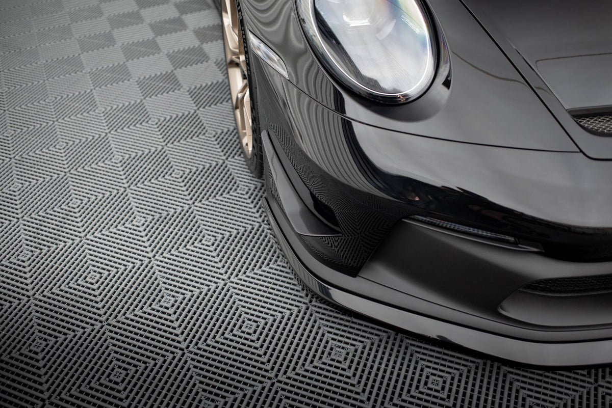 Stoßstangen Flaps Wings vorne Canards passend für Porsche 911 992 GT3 – Ansicht 1