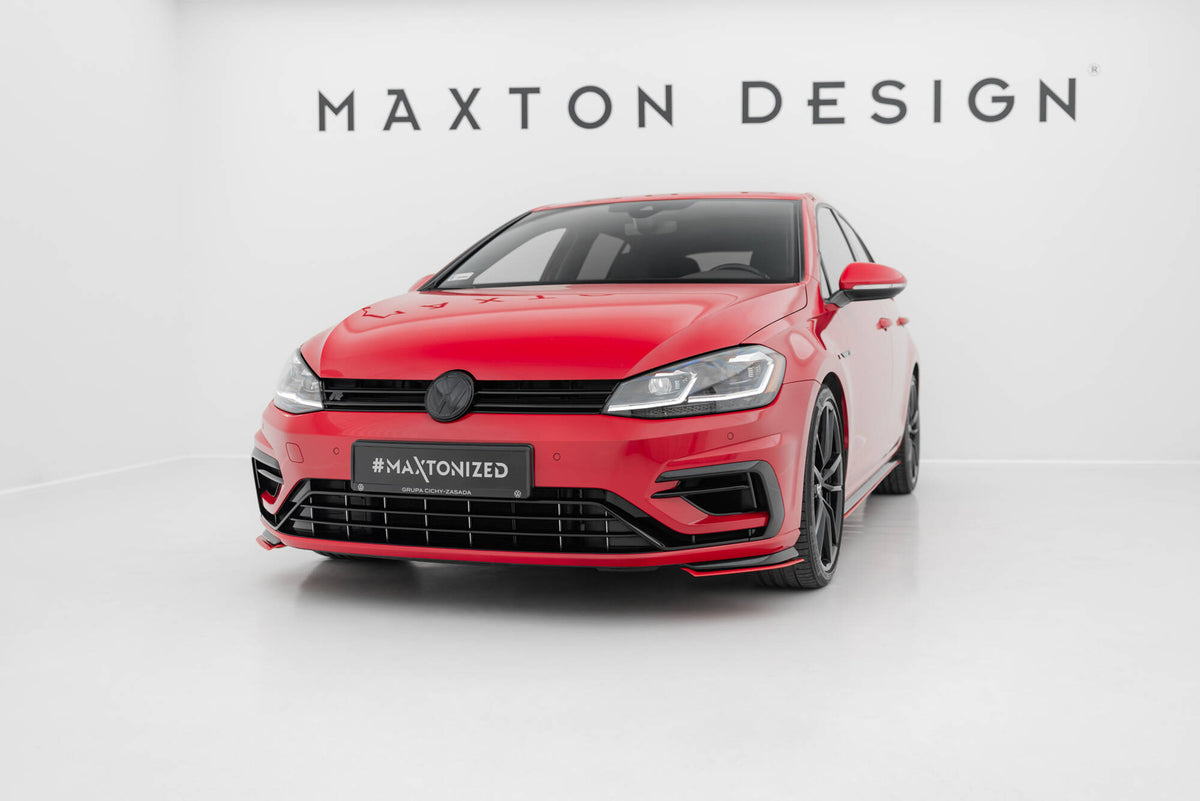 Front Ansatz für VW Golf R / R-Line Mk7 Facelift – Ansicht 3