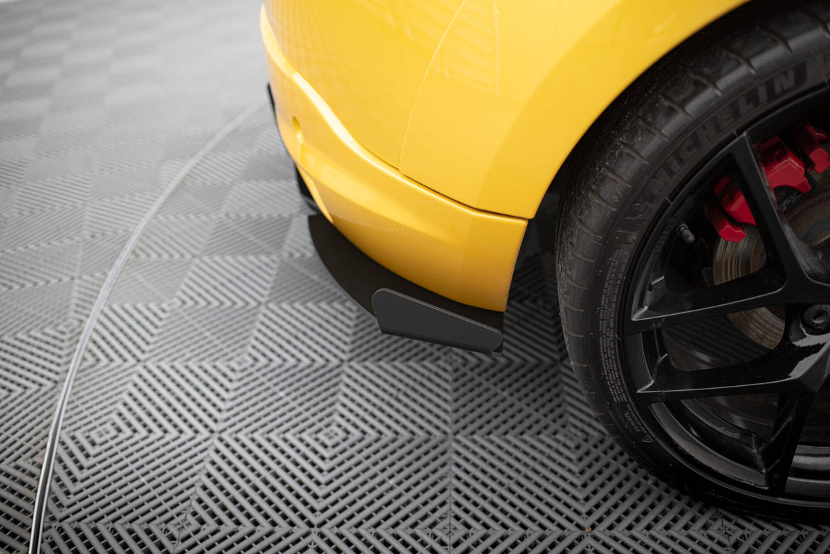 Heck Ansatz Flaps Diffusor passend für RENAULT MEGANE MK3 RS – Ansicht 5