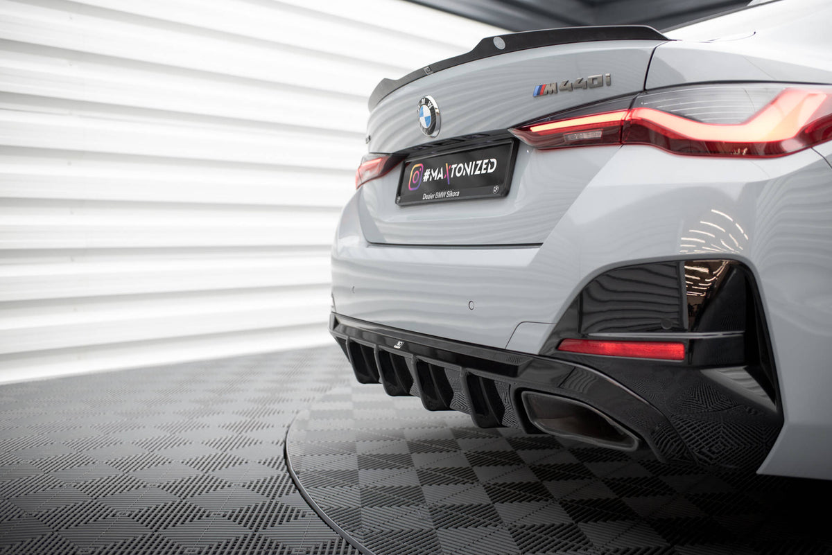 Diffusor Heck Ansatz passend für BMW M440i Gran Coupe G26 – Ansicht 5