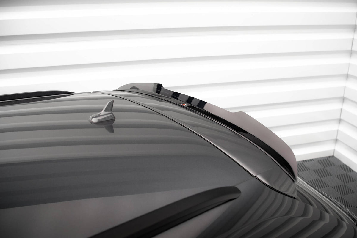 Heckspoiler Lippe Audi A4 S-Line / S4 Avant B8 Facelift schwarz Hochglanz – Ansicht 4