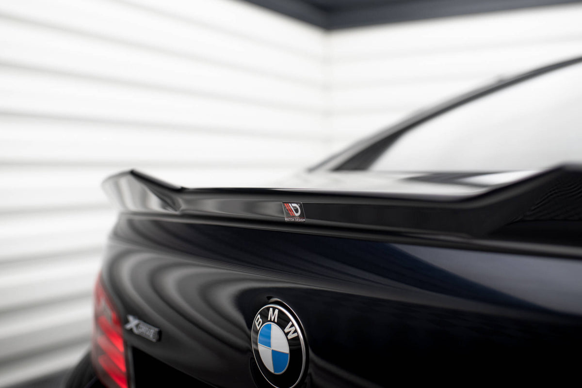 Heckspoiler Lippe 3D BMW 5er M-Paket F10 schwarz Hochglanz – Ansicht 4