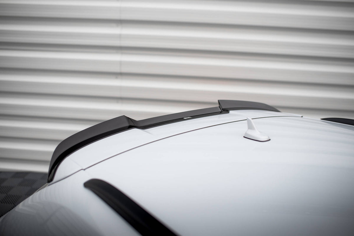 Heckspoiler Lippe Audi A4 Competition Avant B8 Facelift schwarz Hochglanz – Ansicht 4
