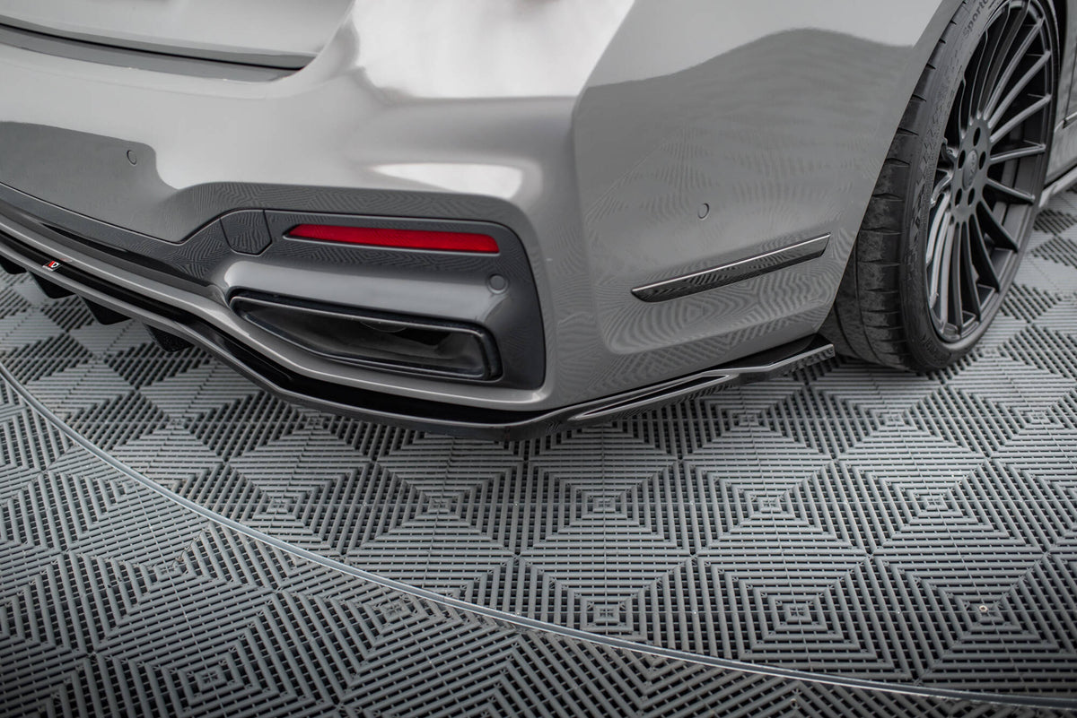Street+ Mittlerer Diffusor RACE V.2 passend für BMW 7 M-Paket G11 / G12 Facelift schwarz Hochglanz – Ansicht 4