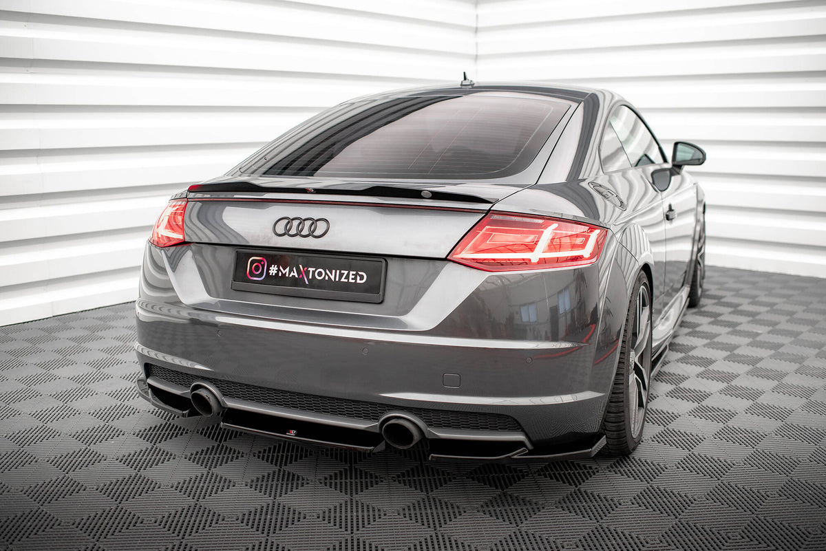 Heckansatz Audi TT S-Line 8S schwarz Hochglanz – Ansicht 4