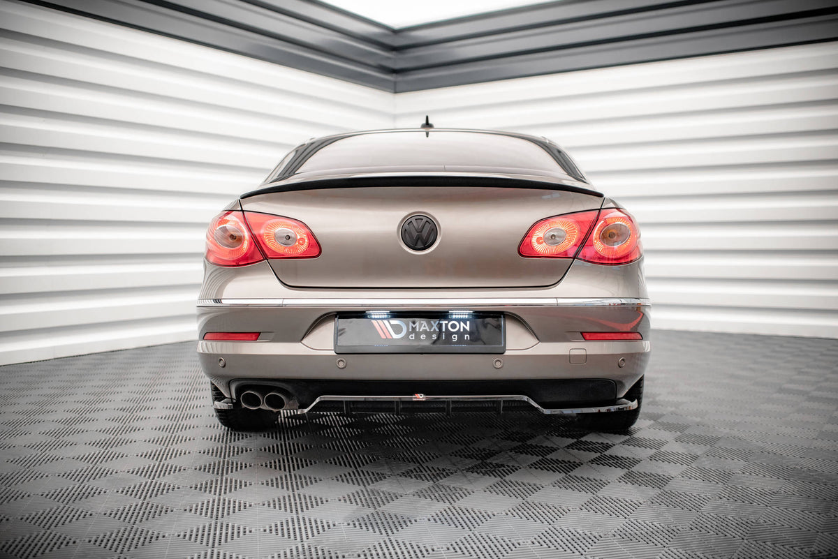 Street+ Mittlerer Diffusor RACE passend für VW Passat CC schwarz Hochglanz – Ansicht 4