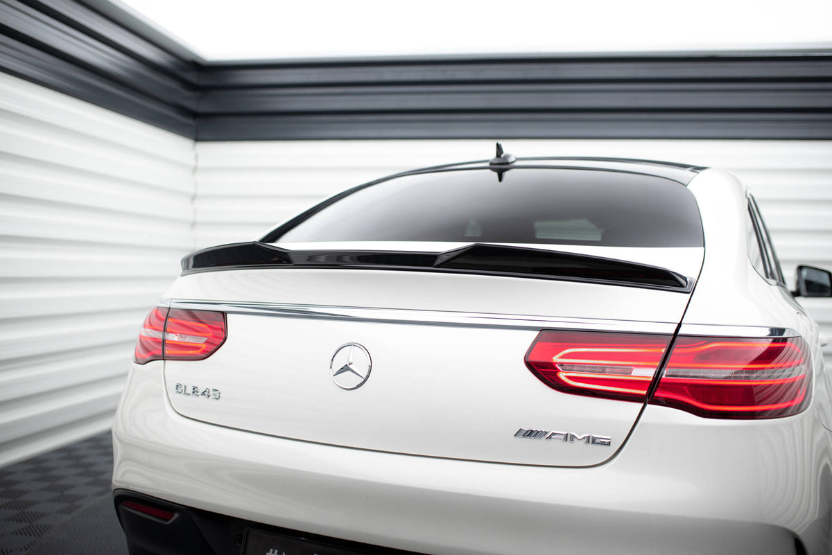 Heckspoiler Lippe 3D Mercedes-Benz GLE Coupe 43 AMG / AMG-Line C292 schwarz Hochglanz – Ansicht 1