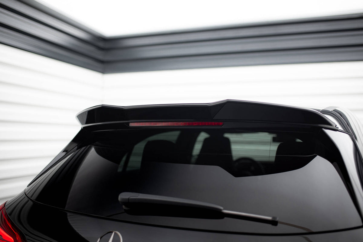 Heckspoiler Lippe 3D Mercedes-AMG A35 / AMG-Line  Hatchback W177 schwarz Hochglanz – Ansicht 1