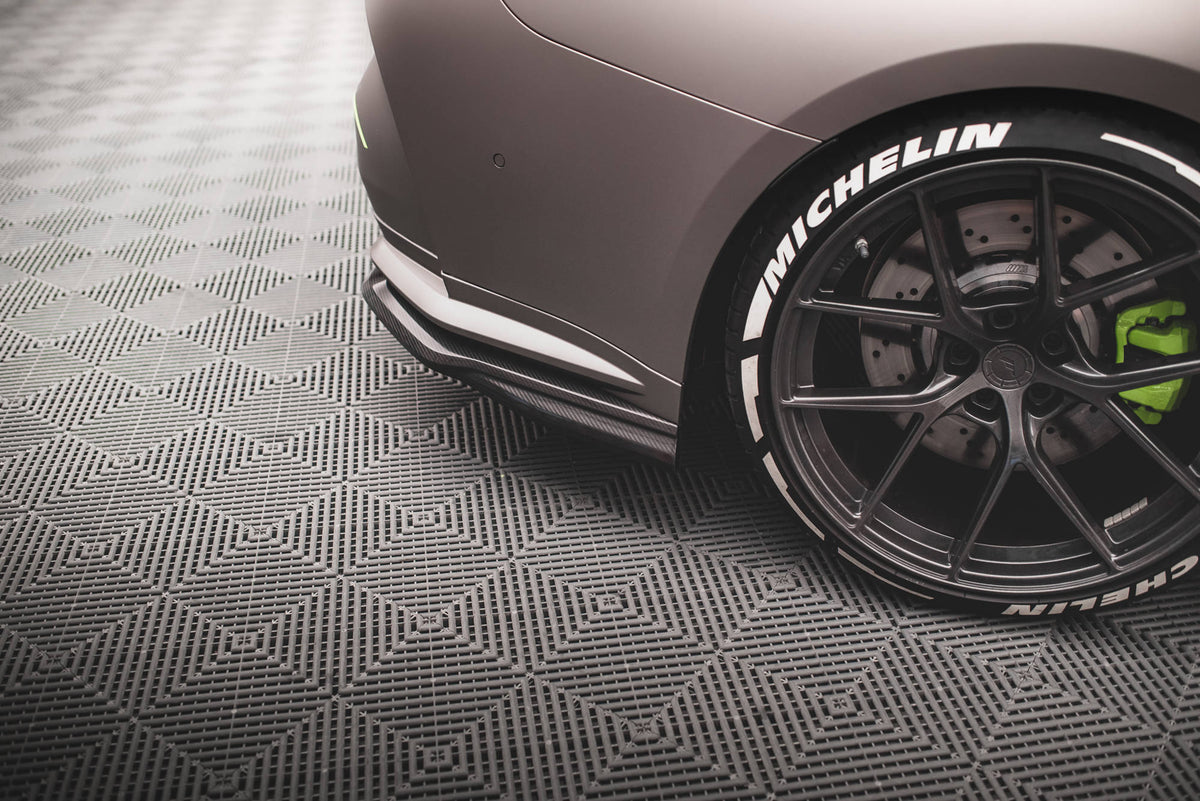 Prepreg Carbon Fiber Heck Ansatz Flaps Diffusor passend für BMW M4 G82 / G82 Facelift – Ansicht 5