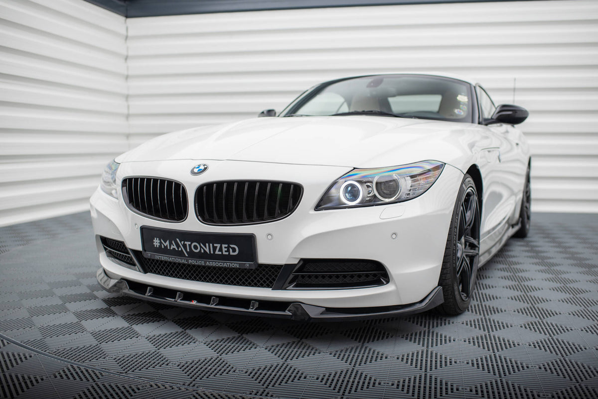 Street+ Spoilerlippe Front Ansatz V.2 passend für BMW Z4 E89 schwarz Hochglanz – Ansicht 3
