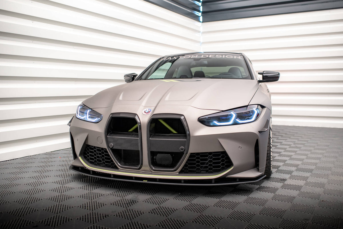 Street Pro Street+ Spoilerlippe Front Ansatz passend für BMW M4 G82 / M3 G80 – Ansicht 1