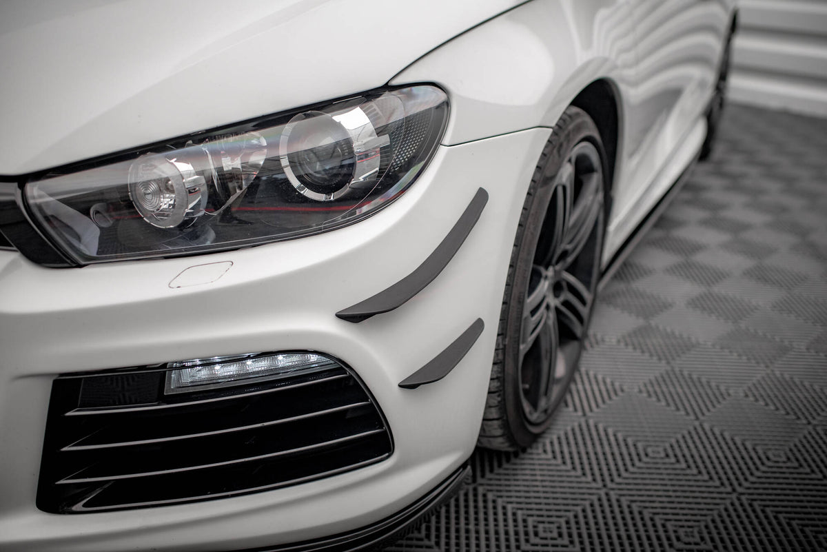 Stoßstangen Flaps Wings vorne Canards passend für VW Scirocco R Mk3 – Ansicht 4