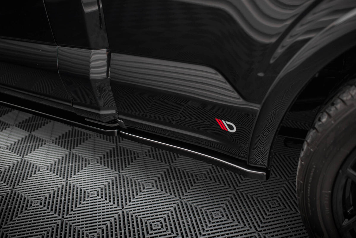 Street+ Seitenschweller Leisten passend für Shelby F150 Super Snake schwarz Hochglanz – Ansicht 5