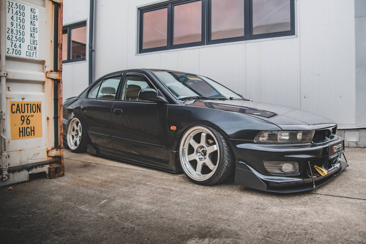 Sport Street+ Seitenschweller Leisten passend für Mitsubishi Galant Avance Mk8 – Ansicht 1