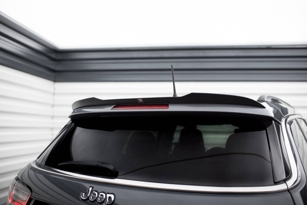 Heckspoiler Lippe Jeep Compass Limited Mk2 Facelift schwarz Hochglanz – Ansicht 4
