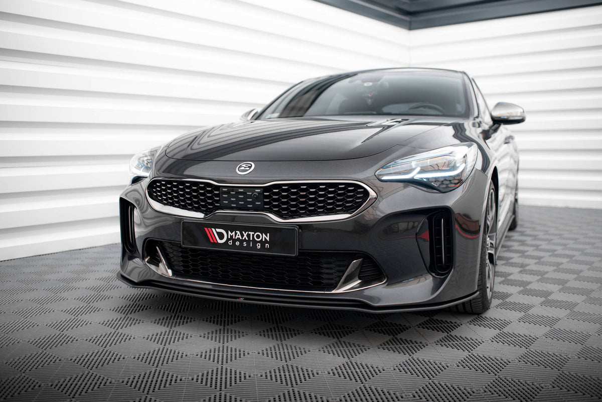 Street Pro Street+ Spoilerlippe Front Ansatz passend für Kia Stinger GT / GT-Line / Standard Mk1 – Ansicht 4