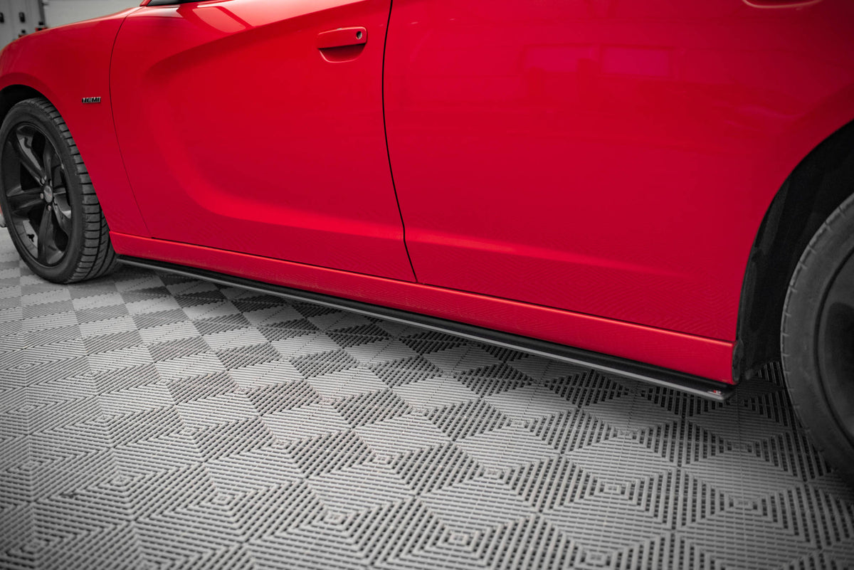 Street Pro Street+ Seitenschweller Leisten passend für Dodge Charger RT Mk7 Facelift – Ansicht 4