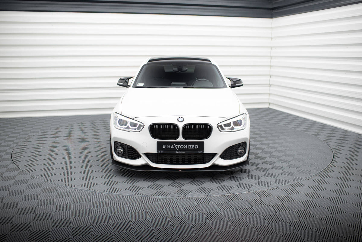 Street Pro Street+ Spoilerlippe Front Ansatz passend für V.3 passend für BMW 1er F20 M-Paket Facelift / M140i – Ansicht 1