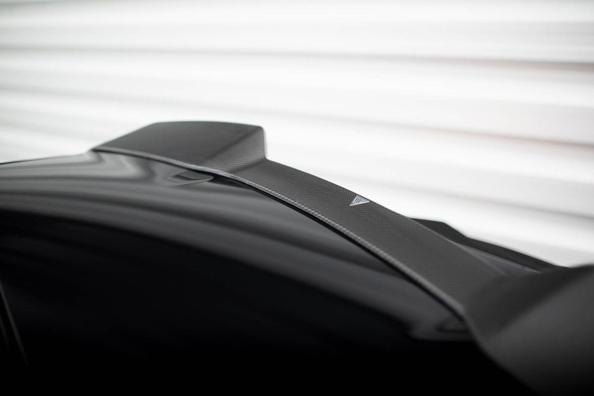 Prepreg Carbon Fiber Heckklappenspoiler (Höher) Audi RSQ8 Mk1 Facelift – Ansicht 1