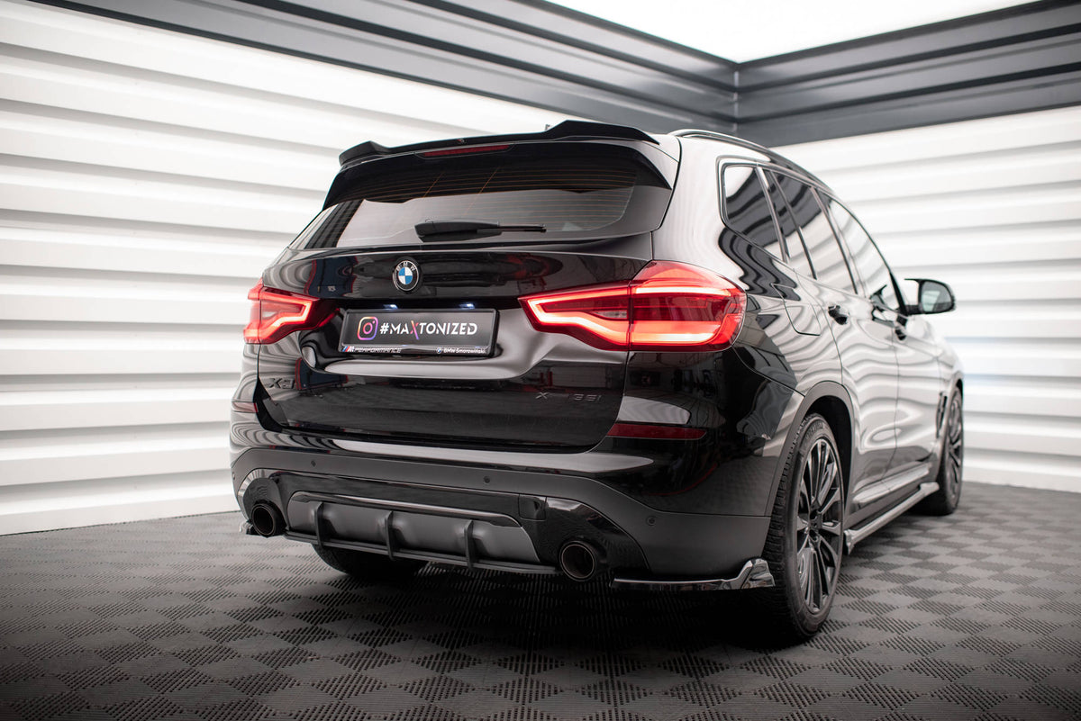 Heckspoiler Lippe BMW X3 G01 schwarz Hochglanz – Ansicht 4