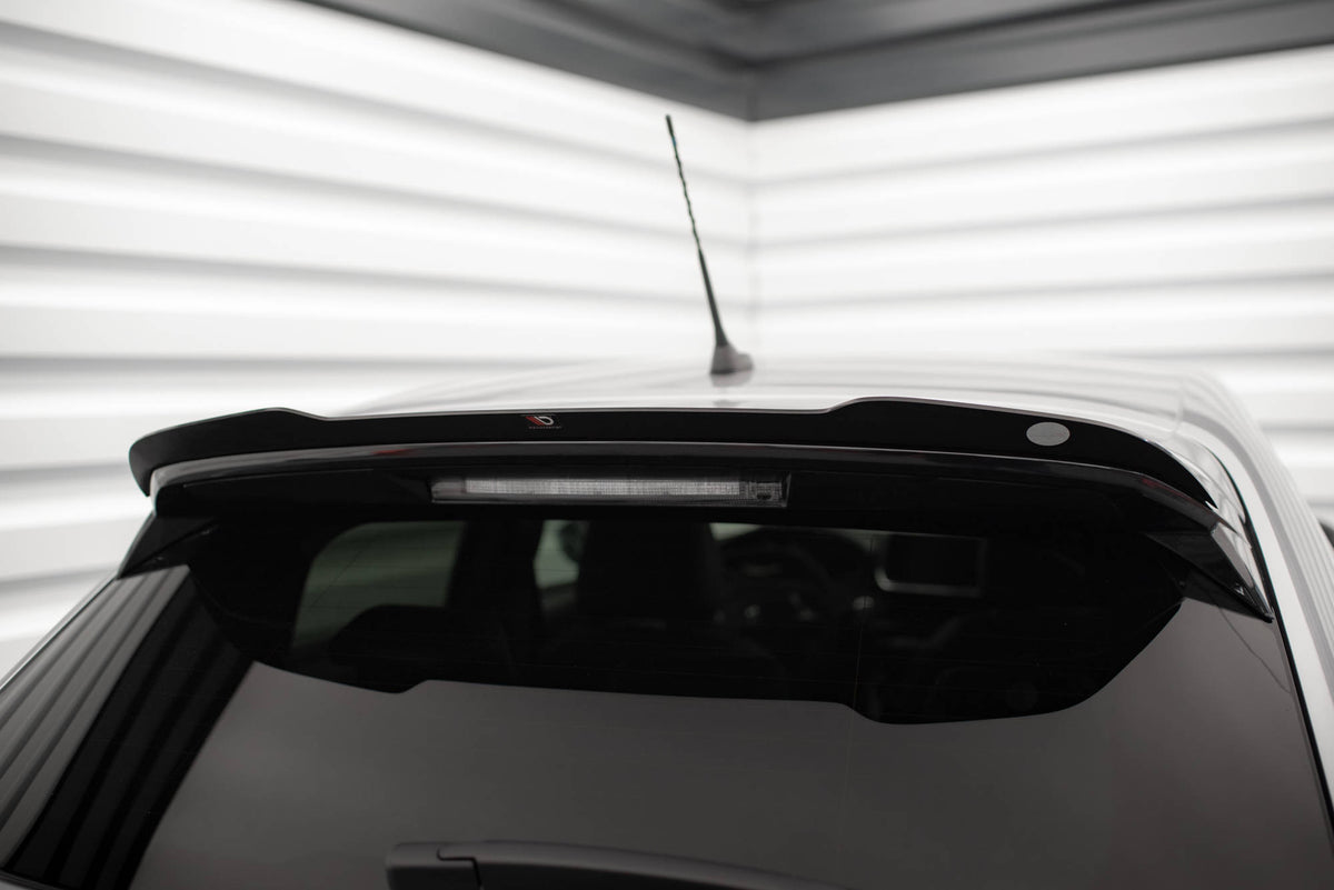 Heckspoiler Lippe V.2 Peugeot 208 Mk2 schwarz Hochglanz – Ansicht 1