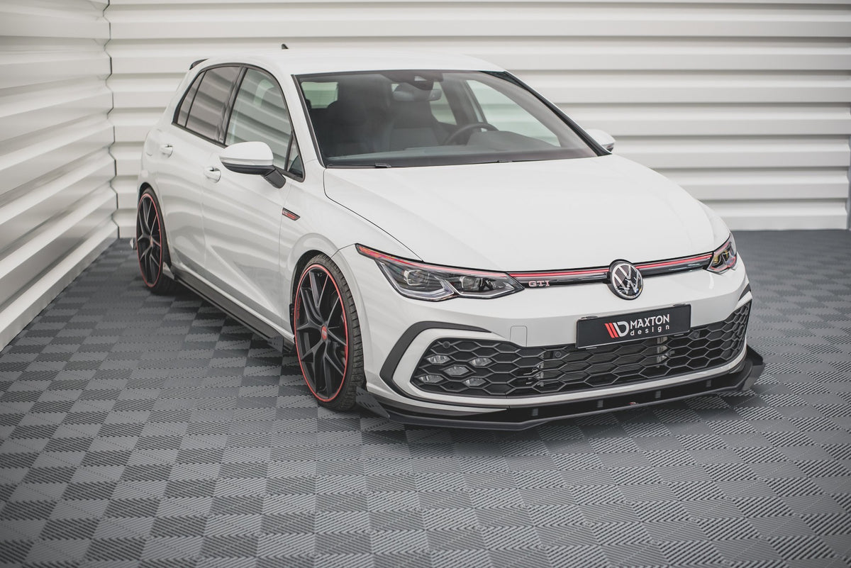 Flaps VW Golf GTI / GTE / GTD / R-Line Mk8 schwarz Hochglanz – Ansicht 4