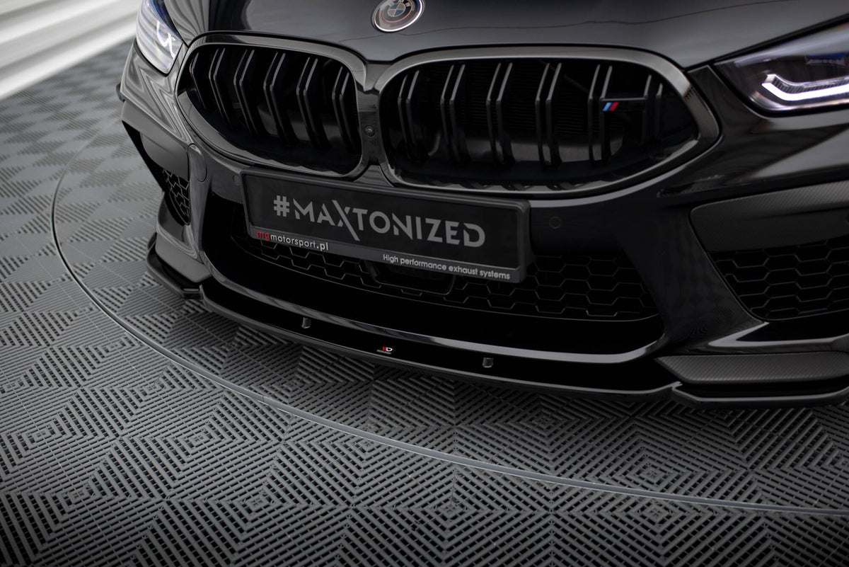 Street+ Spoilerlippe Front Ansatz V.1 + Flaps passend für BMW M8  Gran Coupe F93 / Coupe F92 – Ansicht 4