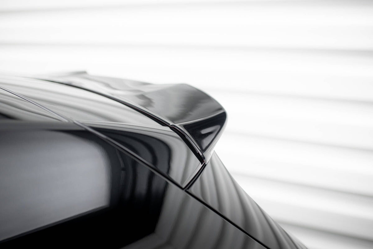Heckspoiler Lippe 3D Mercedes-AMG A35 / AMG-Line  Hatchback W177 schwarz Hochglanz – Ansicht 3