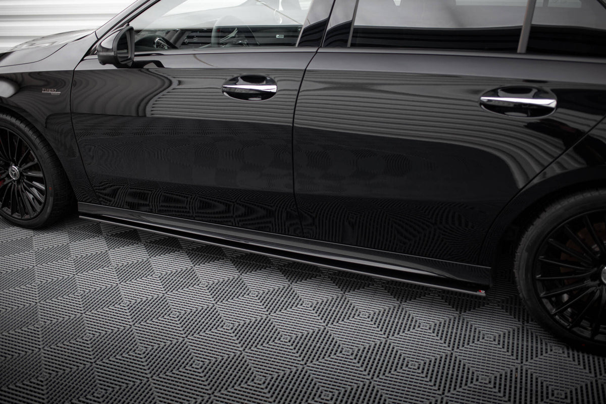 Street Pro Street+ Seitenschweller Leisten passend für Mercedes-AMG A35 W177 Facelift – Ansicht 4