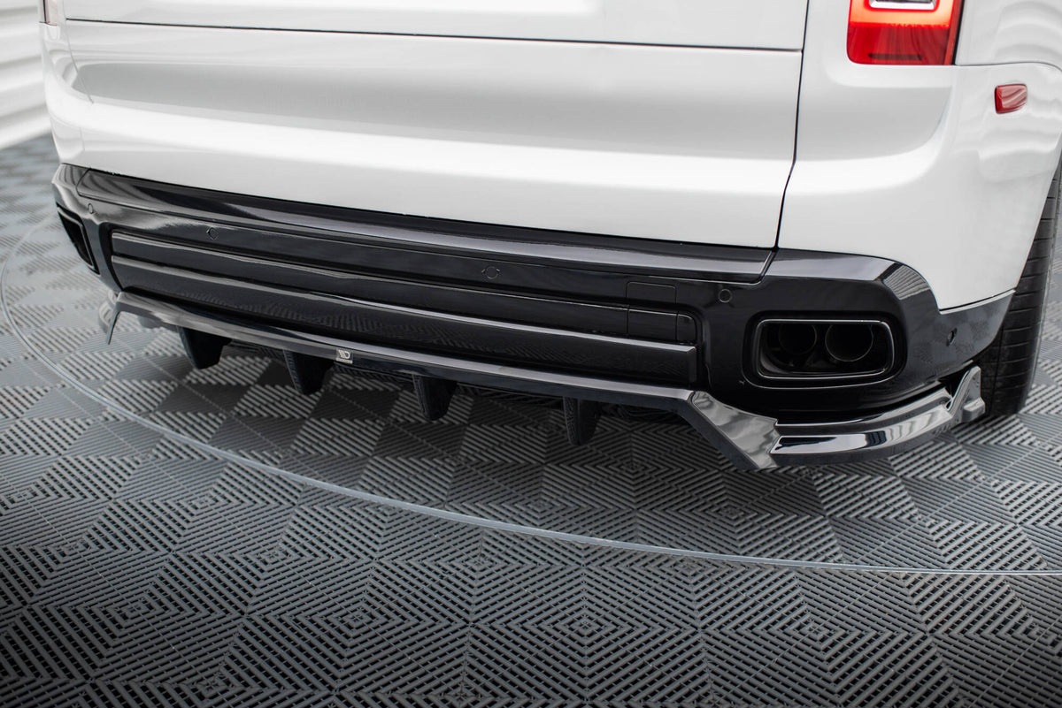 Street+ Mittlerer Diffusor RACE passend für Rolls Royce Cullinan schwarz Hochglanz – Ansicht 1