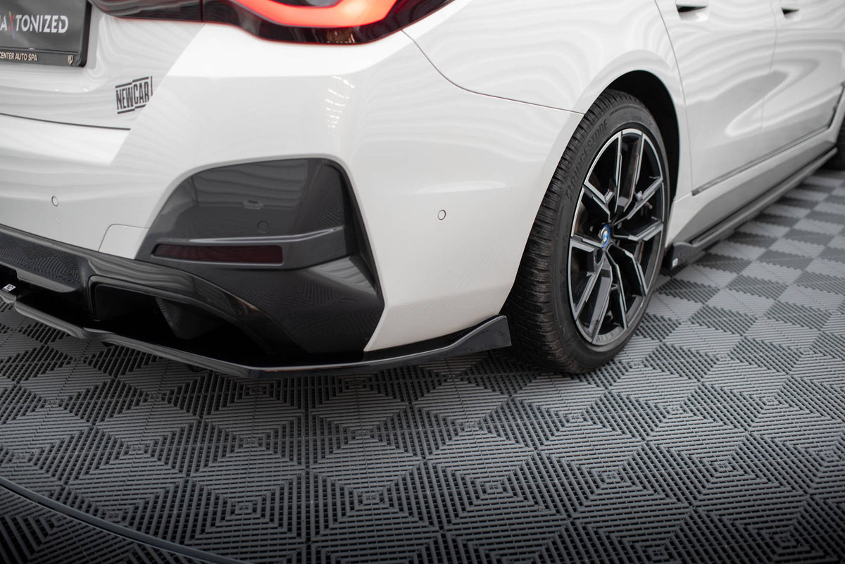 Street+ Mittlerer Diffusor RACE V.2 passend für BMW i4 M-Paket G26 schwarz Hochglanz – Ansicht 4