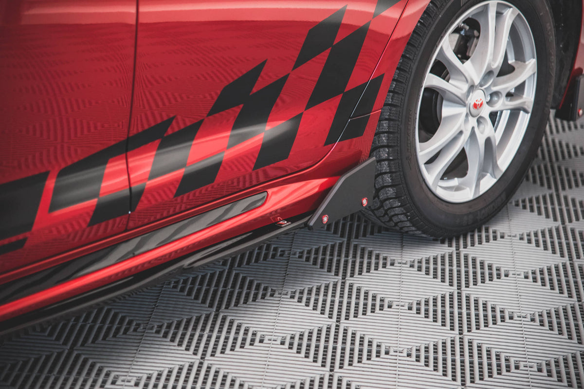 Street+ Seitenschweller Leisten passend für V.1 + Flaps Toyota Corolla GR Sport Hatchback XII – Ansicht 1