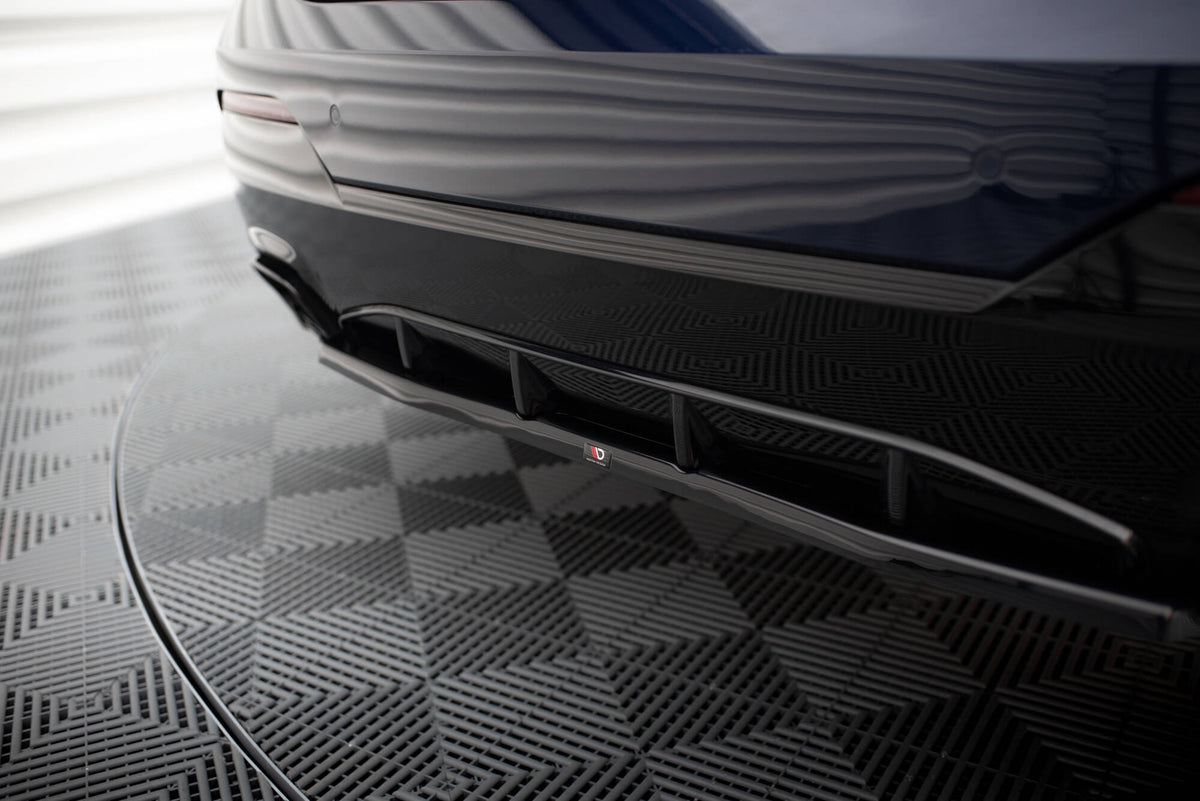 Heckansatz BMW 4er M440i G22 / G23 / G22 Facelift / G23 Facelift schwarz Hochglanz – Ansicht 5