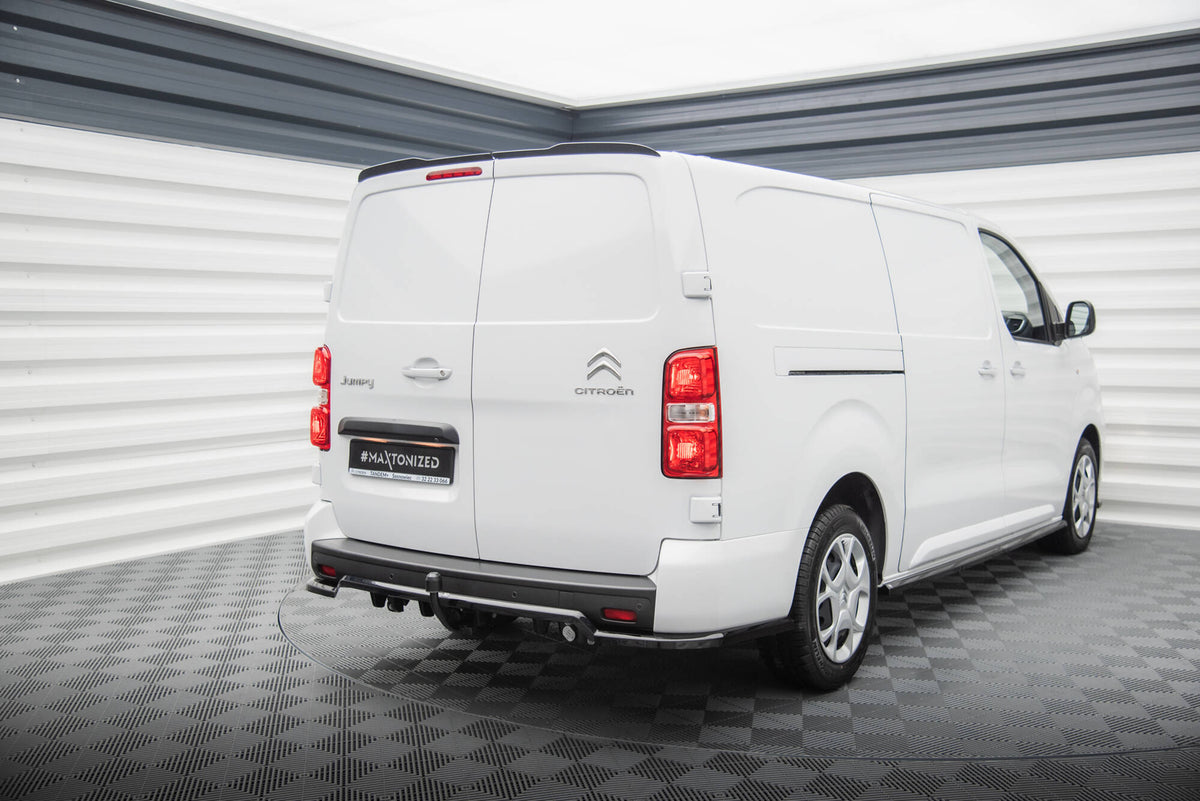 Heckspoiler Lippe Citroen Jumpy Mk3 schwarz Hochglanz – Ansicht 3