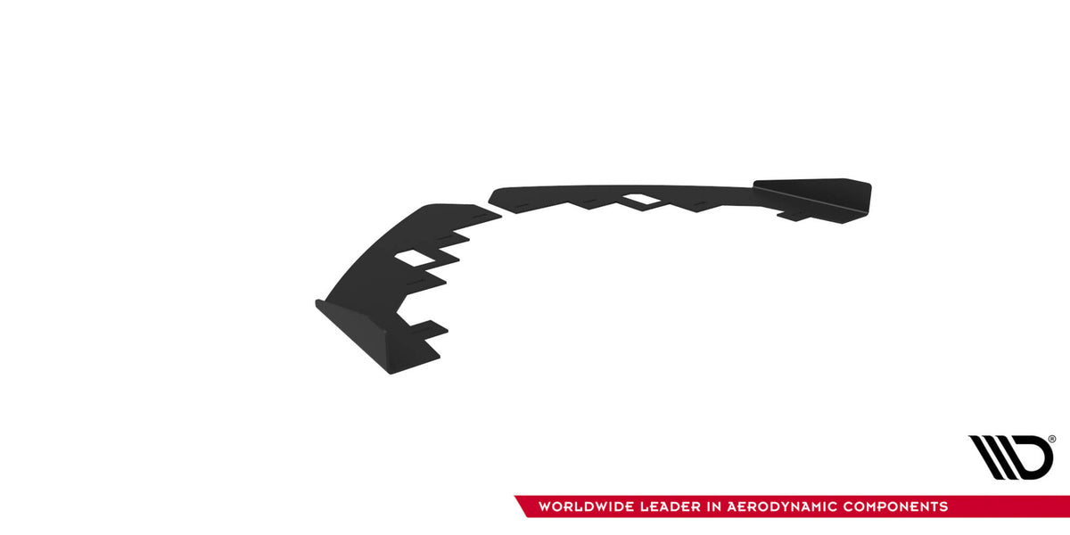 Front Stoßstange Flaps passend für Flaps Audi RS5 Coupe / Sportback F5 schwarz Hochglanz – Ansicht 7